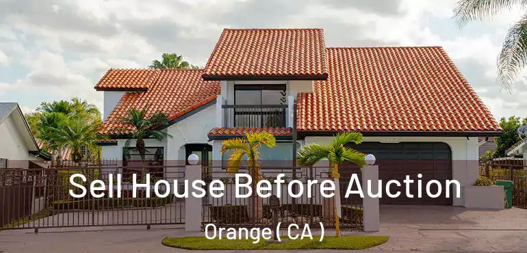  Sell House Before Auction Orange ( CA )